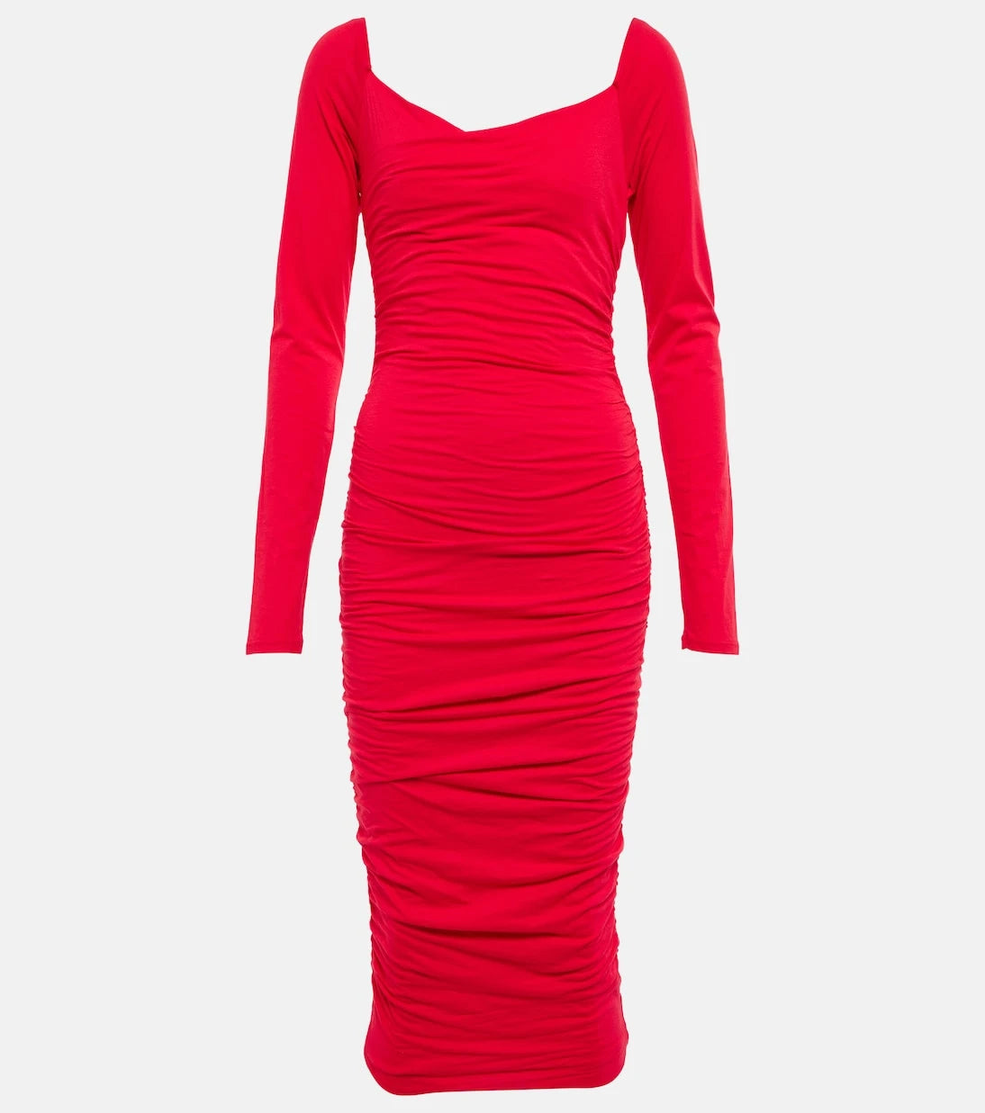 Velvet - Gauzy Whisper jersey midi dress