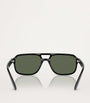 Ray-Ban Black Nylon RB4414M Scuderia Ferrari Collection Sunglasses