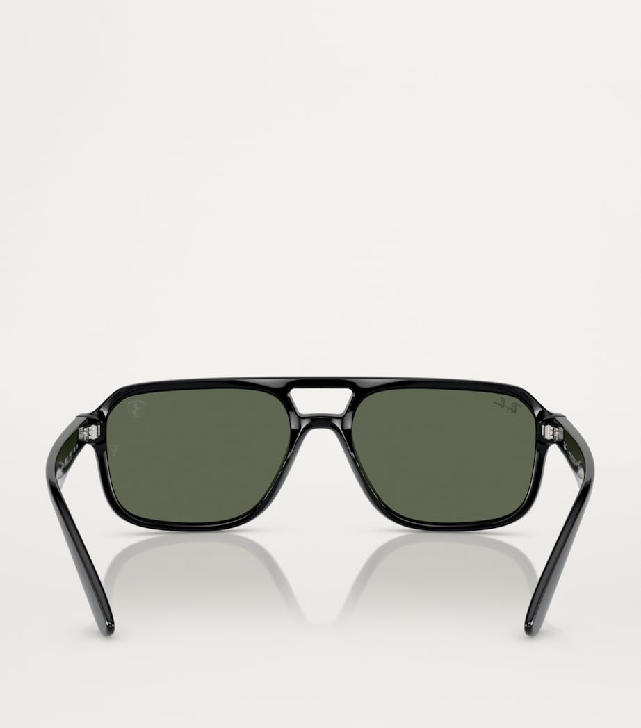 Ray-Ban Black Nylon RB4414M Scuderia Ferrari Collection Sunglasses