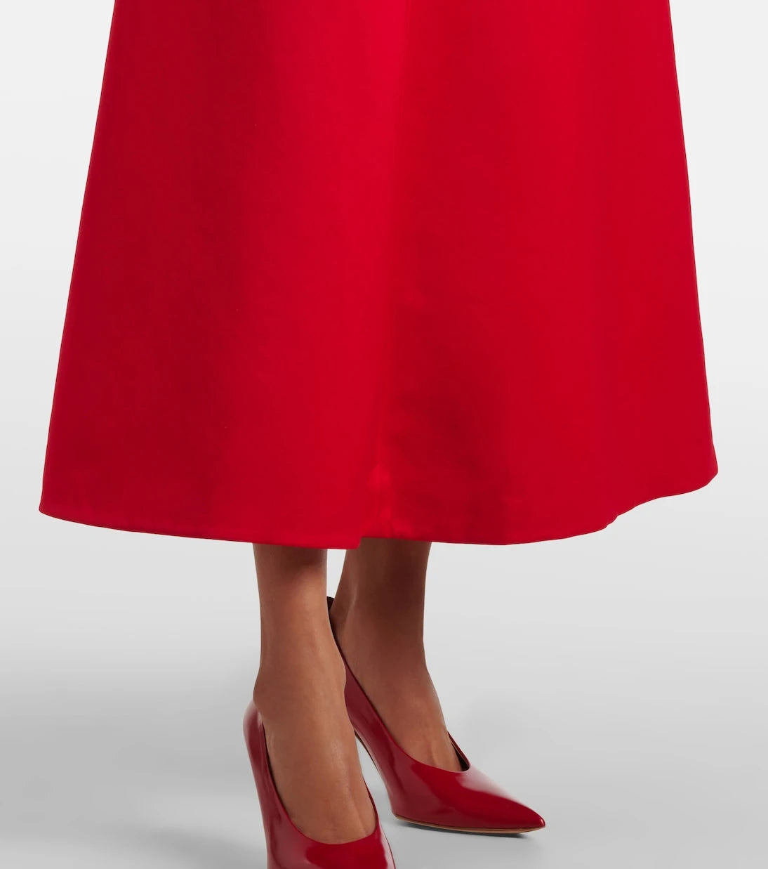 Emilia Wickstead - Abella embellished satin midi dress