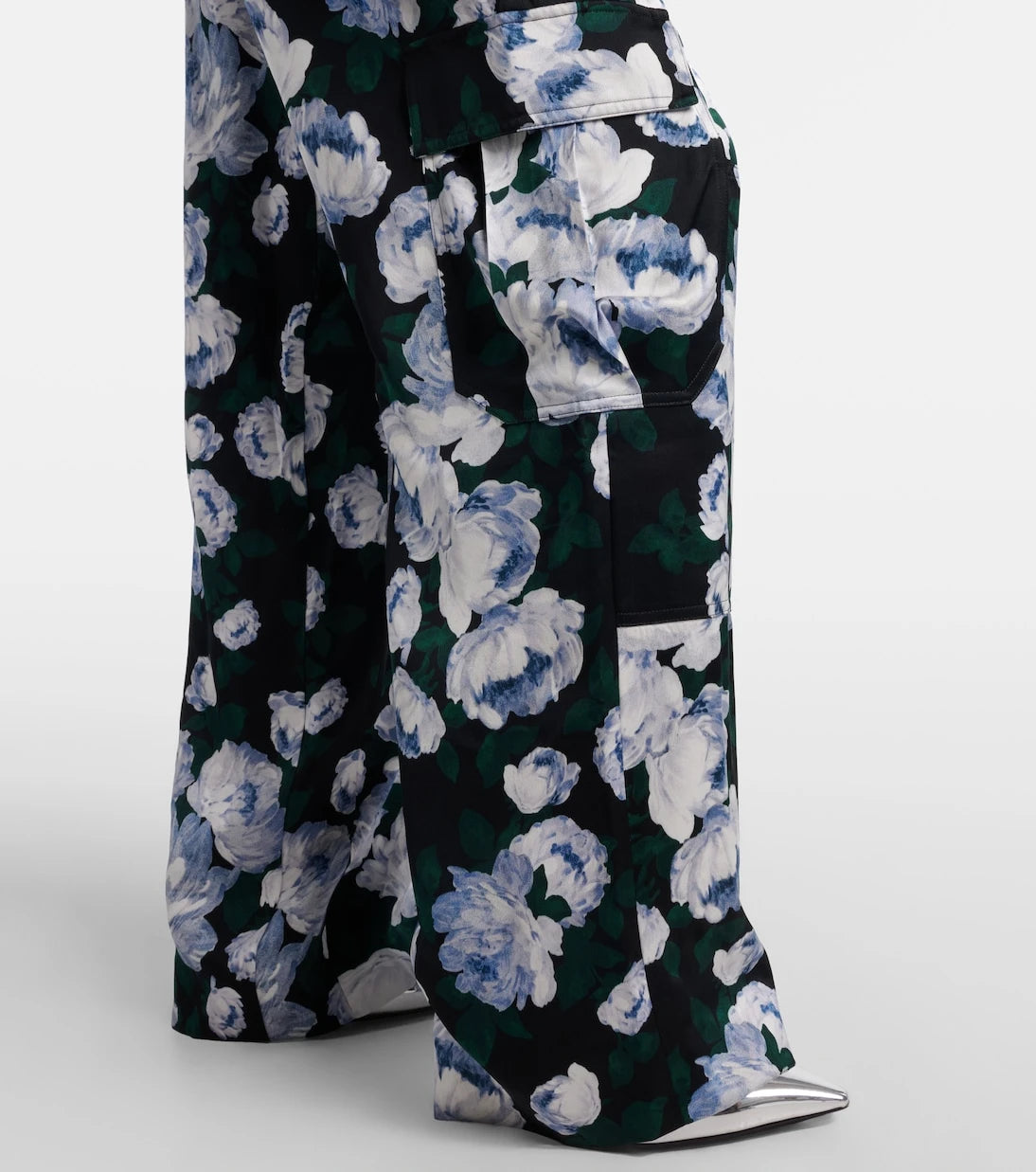 Stella McCartney - Printed satin pajama pants