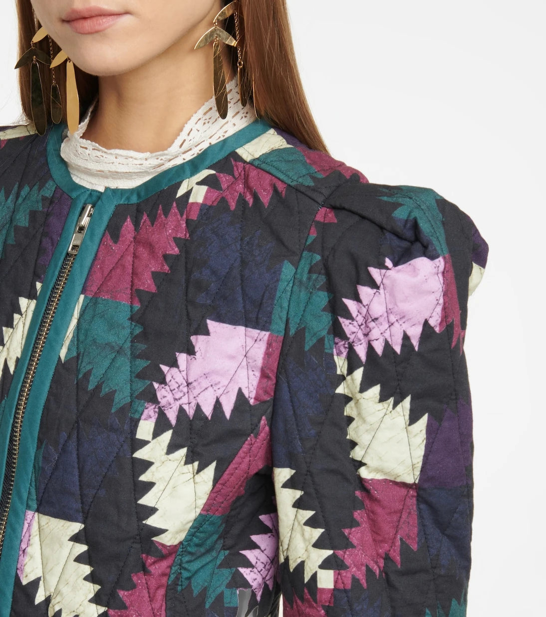 Marant Etoile - Hafileal printed cotton jacket