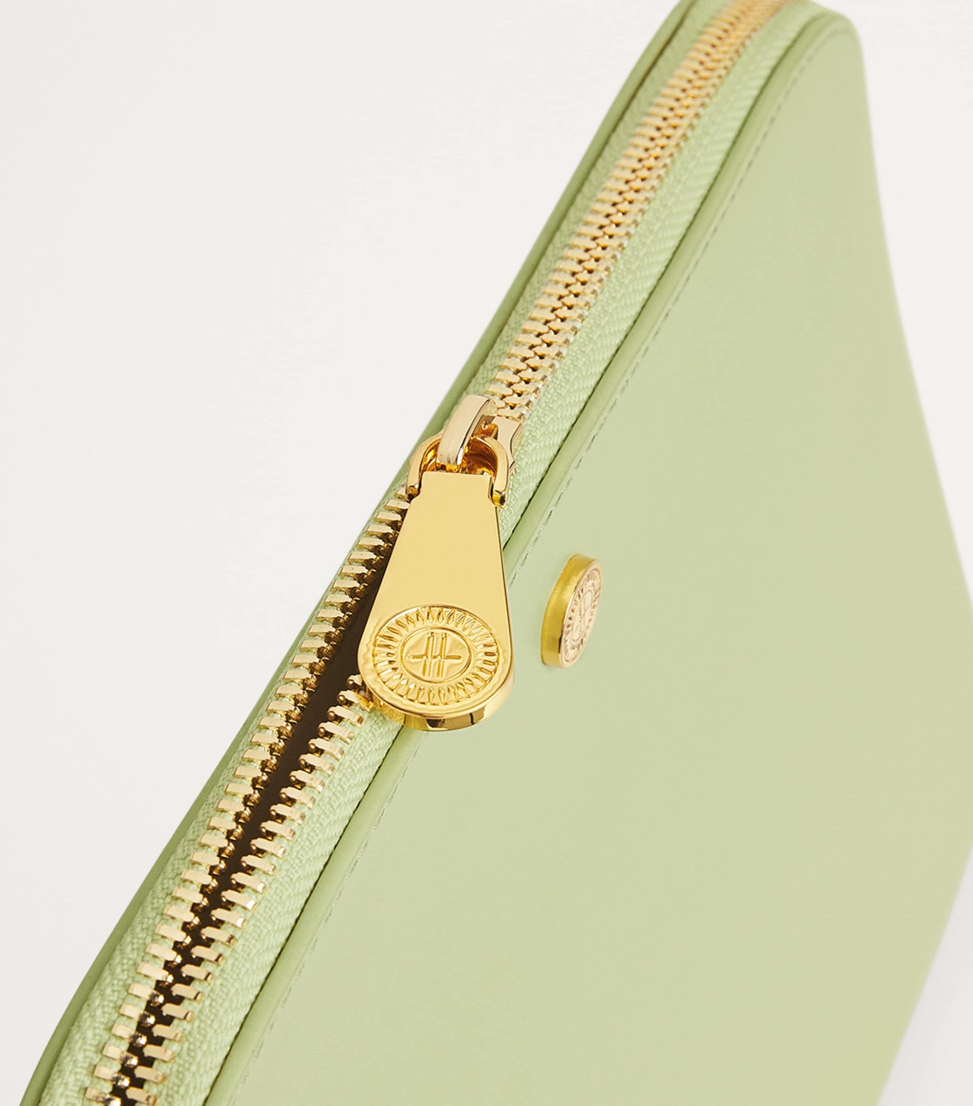 Large Leather Cosmetics Bag