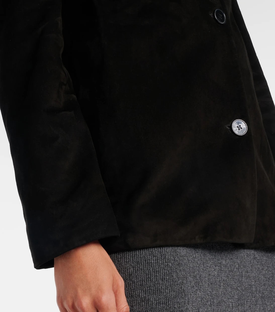 Nour Hammour - Opus suede blazer