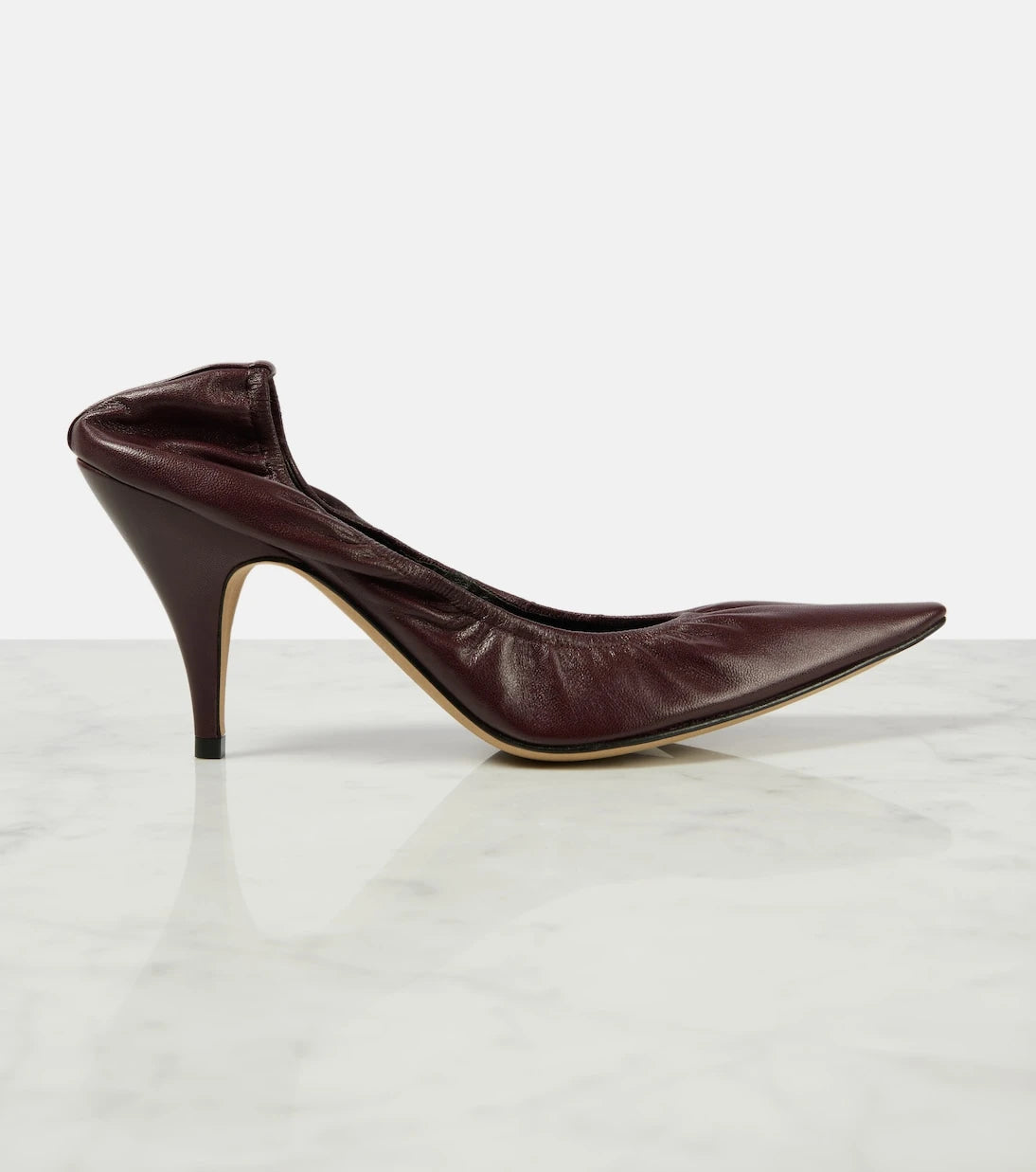 The Row - Liisa 80 leather pumps