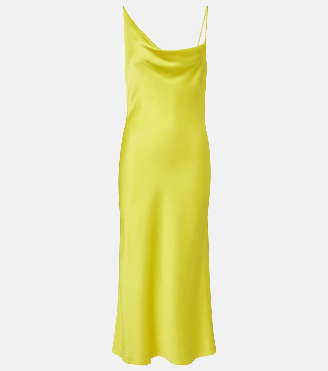 Stella McCartney - Draped satin slip dress