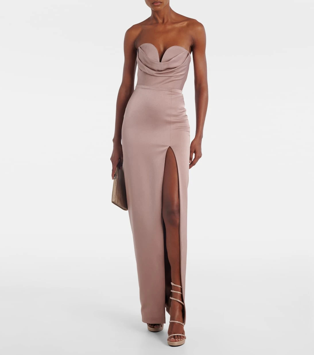 Rene Caovilla - Cleo embellished satin sandals