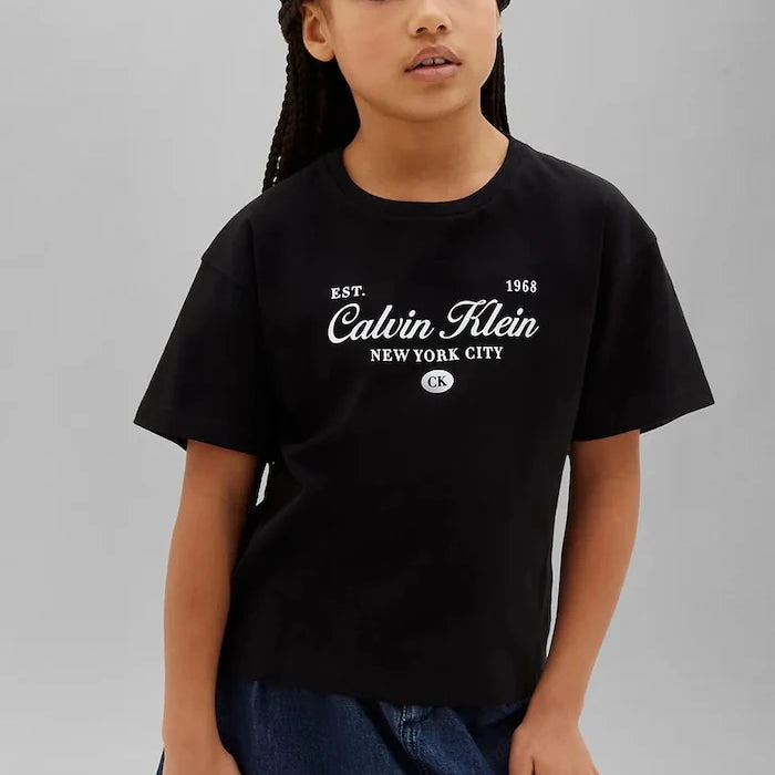 Calvin Klein Jeans тениска за деца от памук