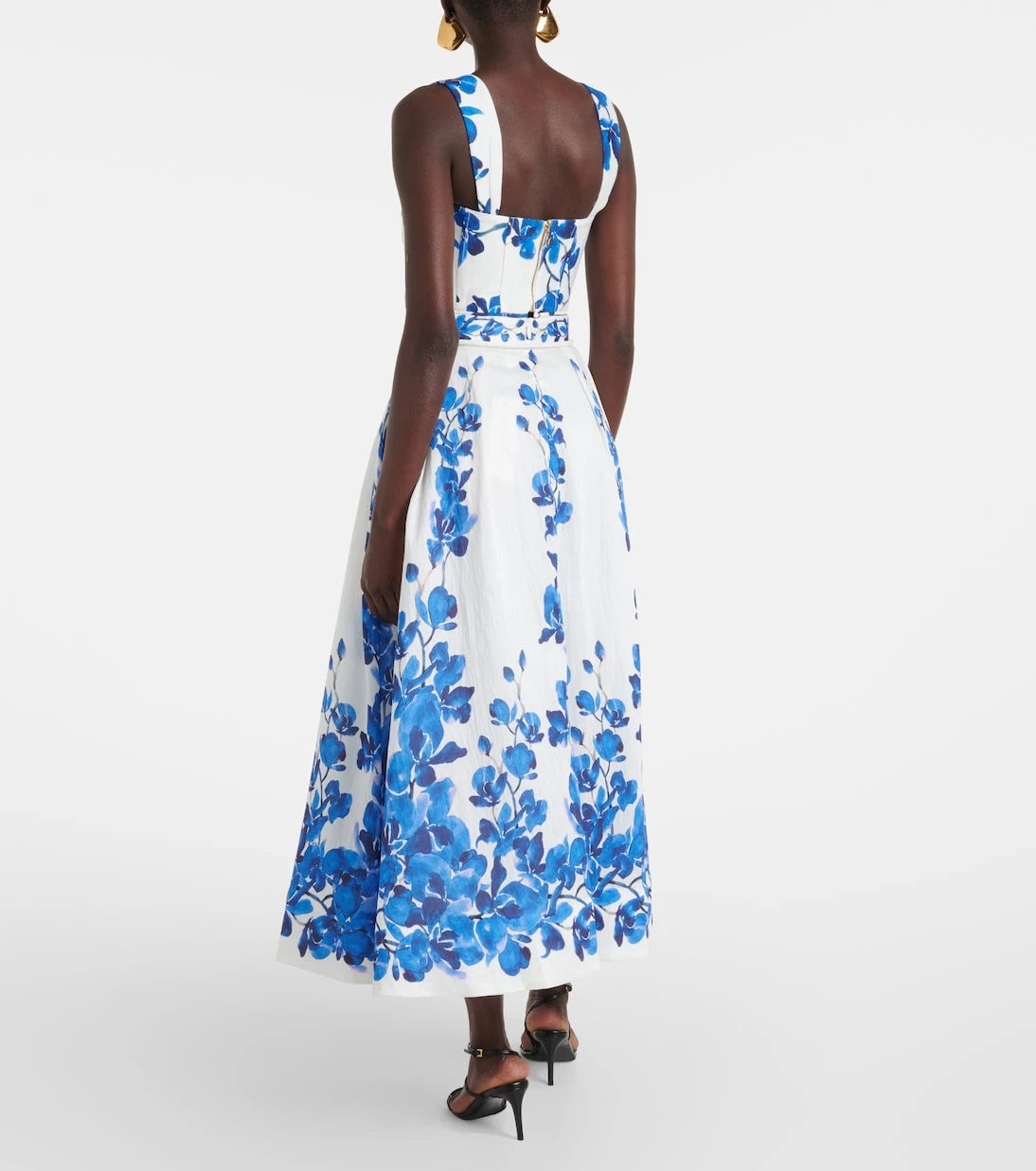 Rebecca Vallance - Orchid Blues floral top