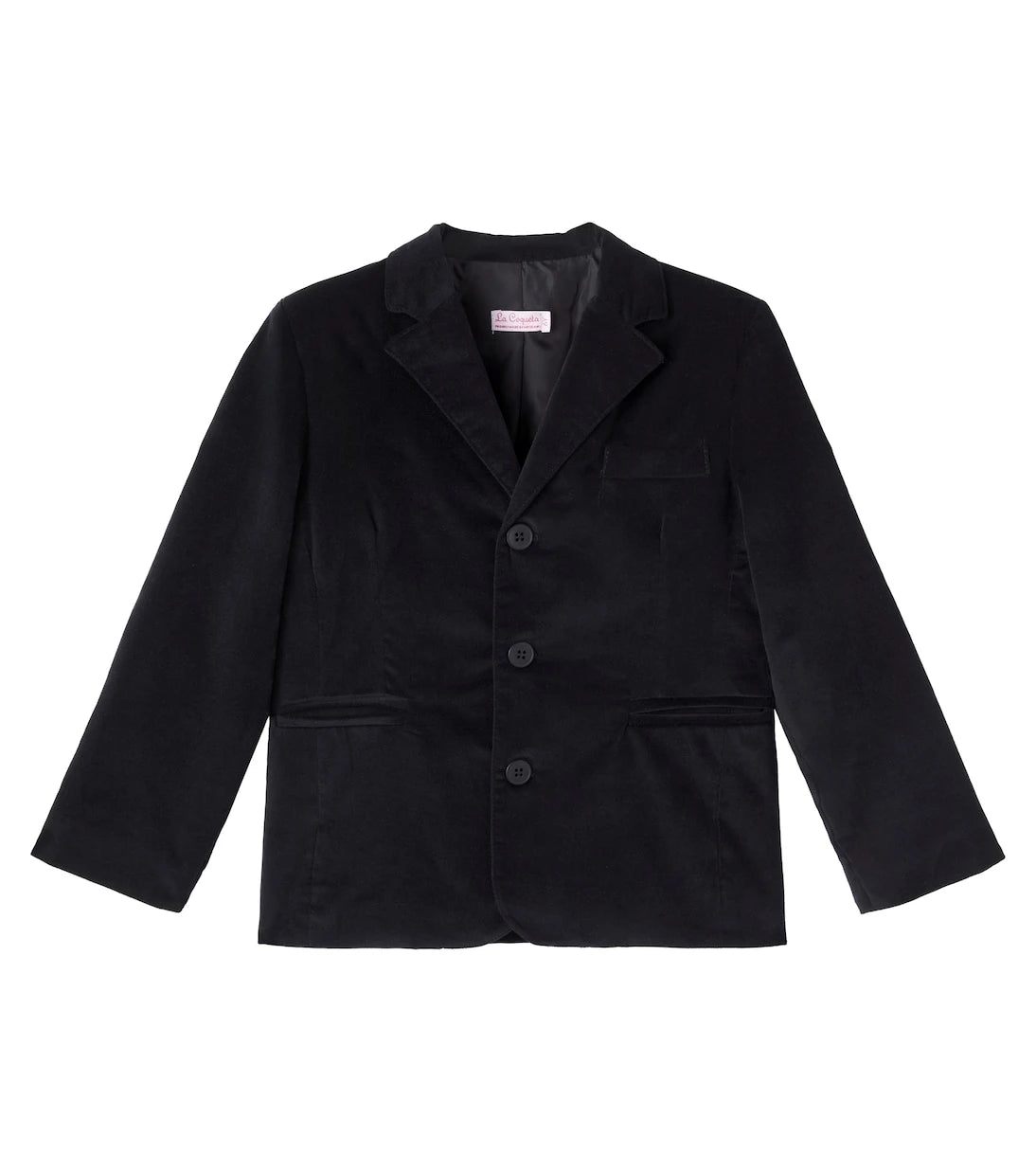 La Coqueta - Fiesta cotton velvet blazer
