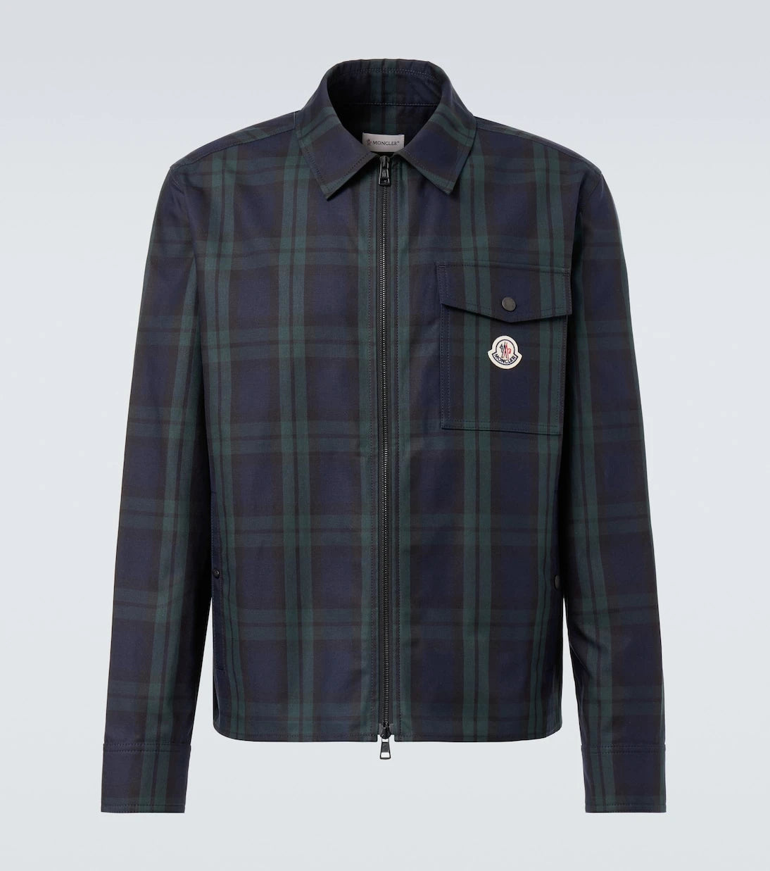 Moncler - Checked cotton jacket