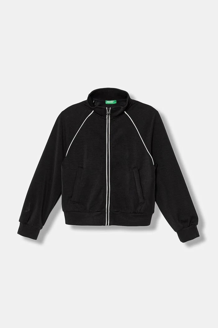 United Colors of Benetton çocuklar için fermuarlı sweatshirt