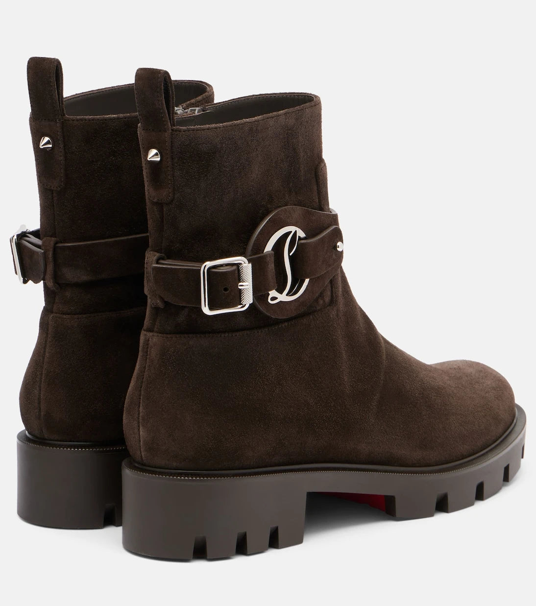 Christian Louboutin - Dianouchette suede ankle boots