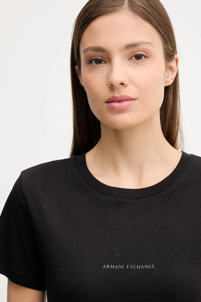 Памучна тениска Armani Exchange