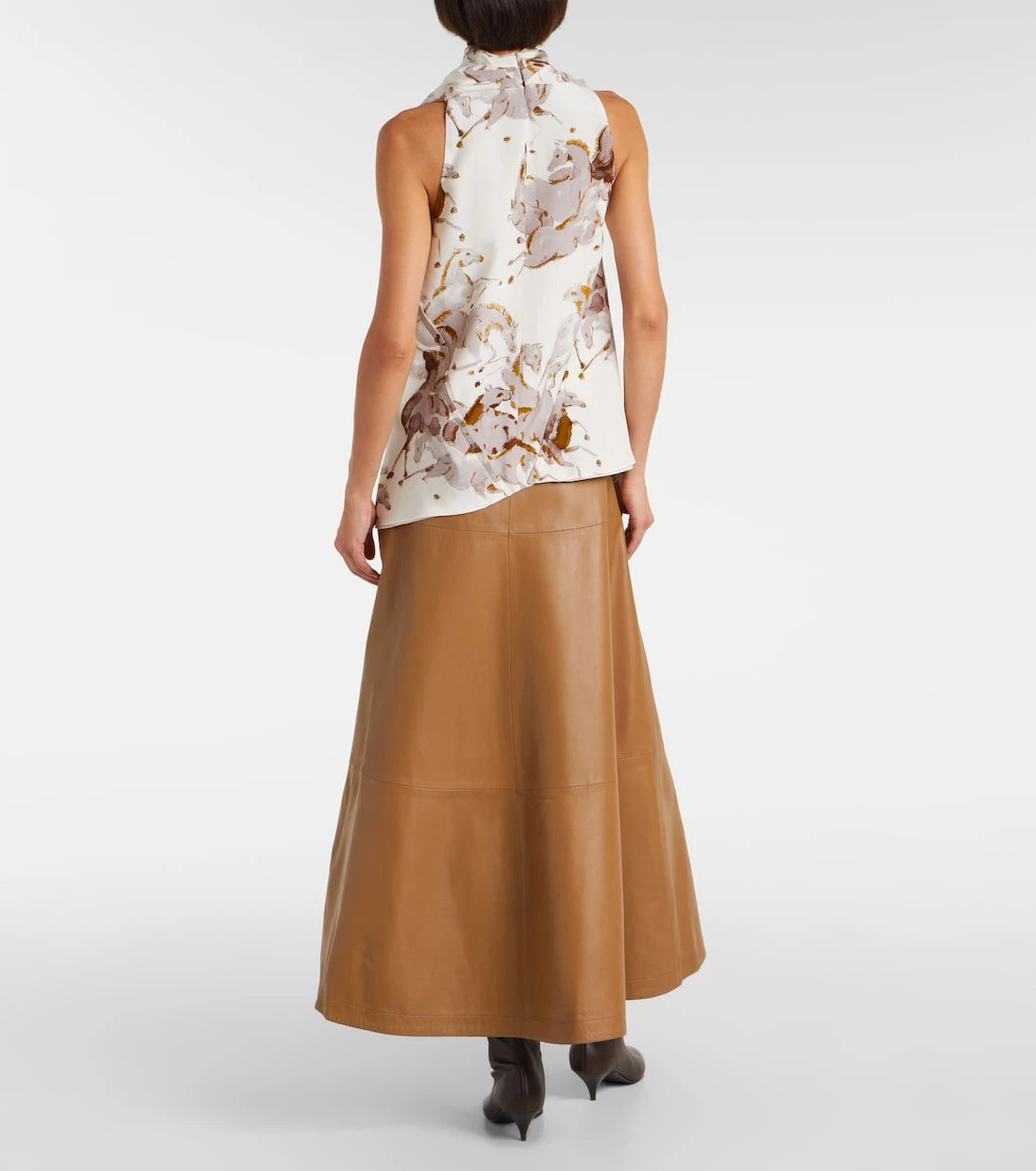 Altuzarra - Sleary draped silk top