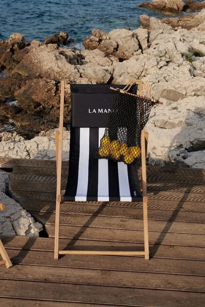 La Mania kayın ağacından şezlong 131 x 57 cm