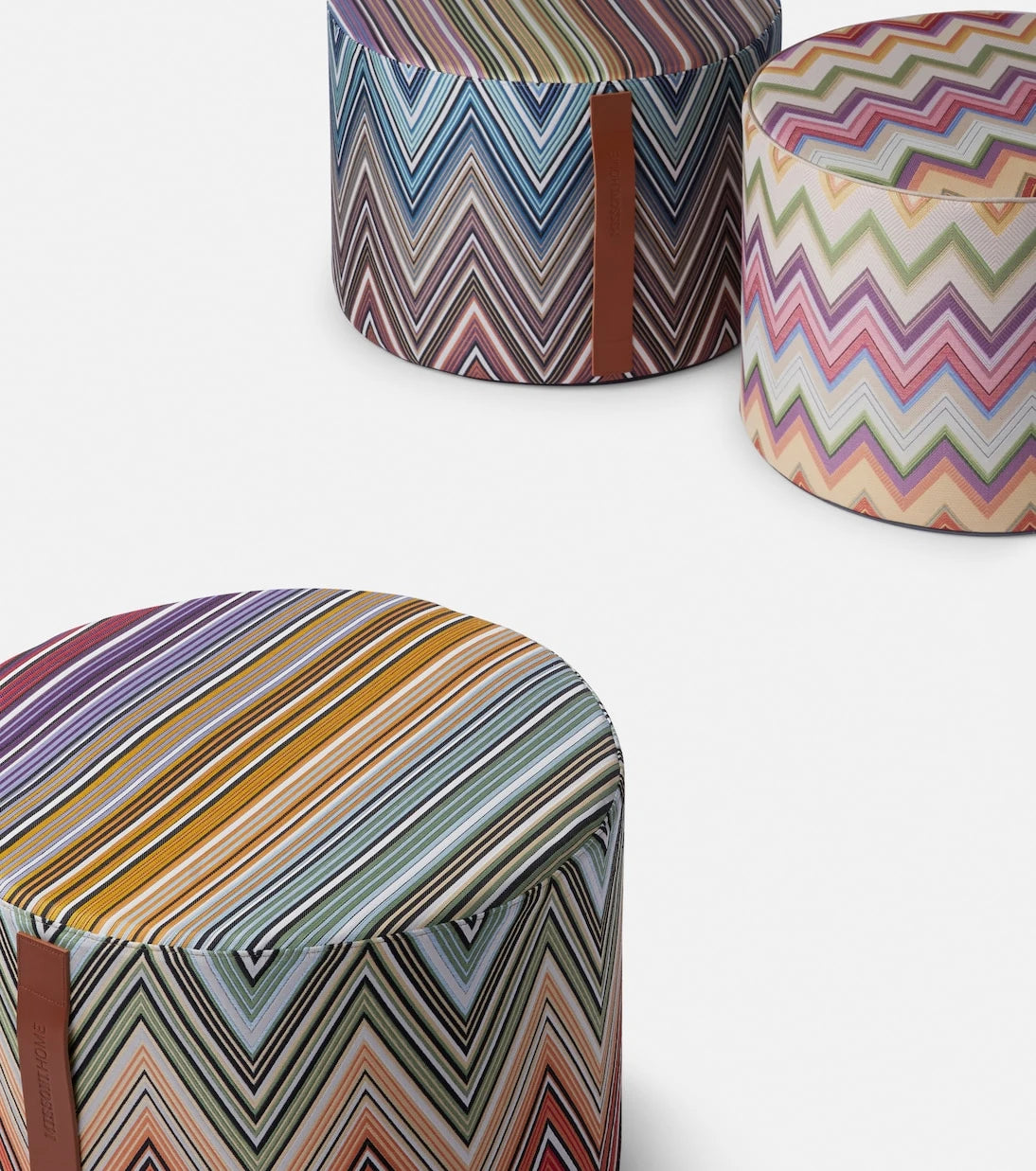 Missoni - Agadir Zigzag pouf