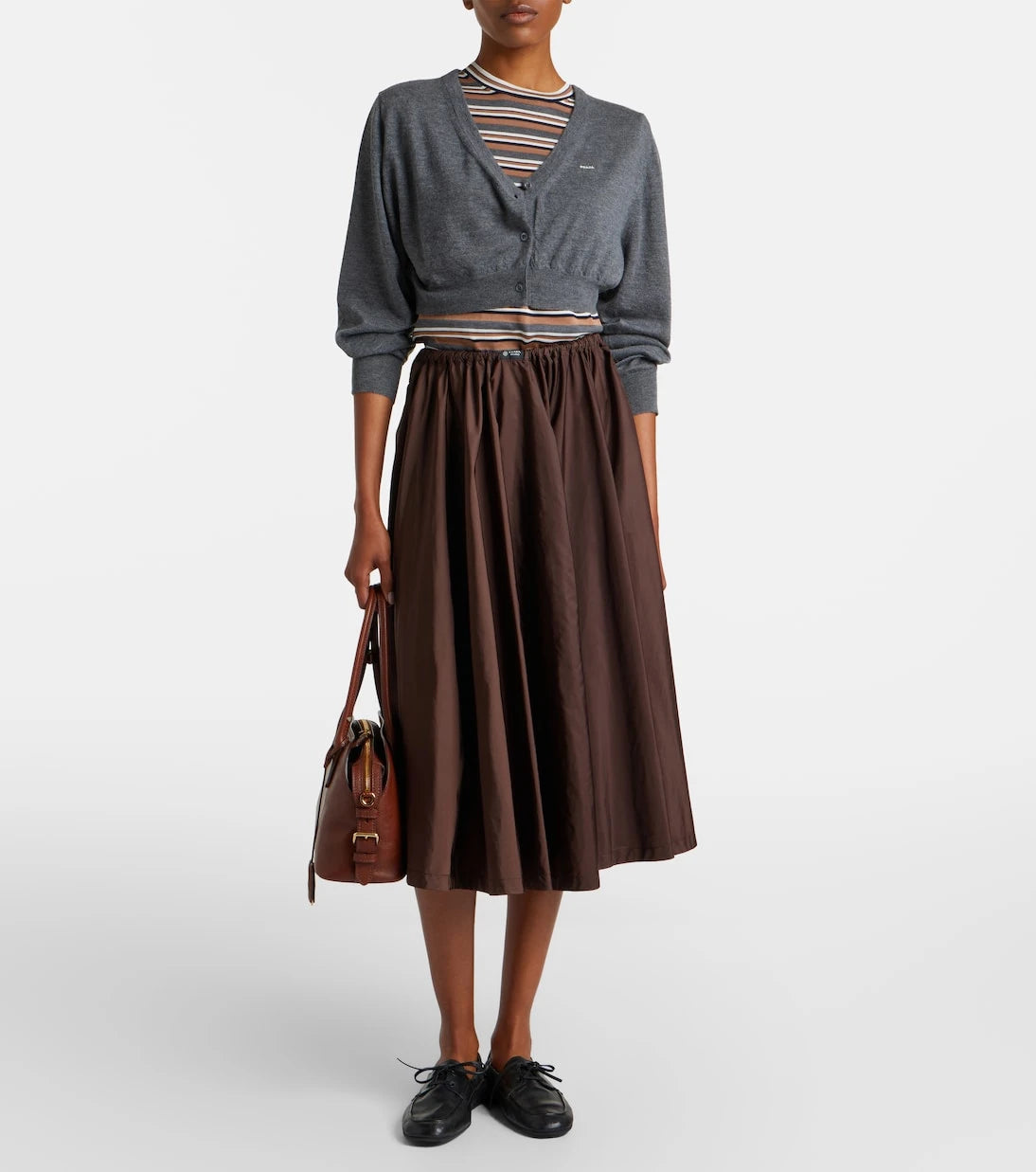 Prada - Cropped cashmere cardigan