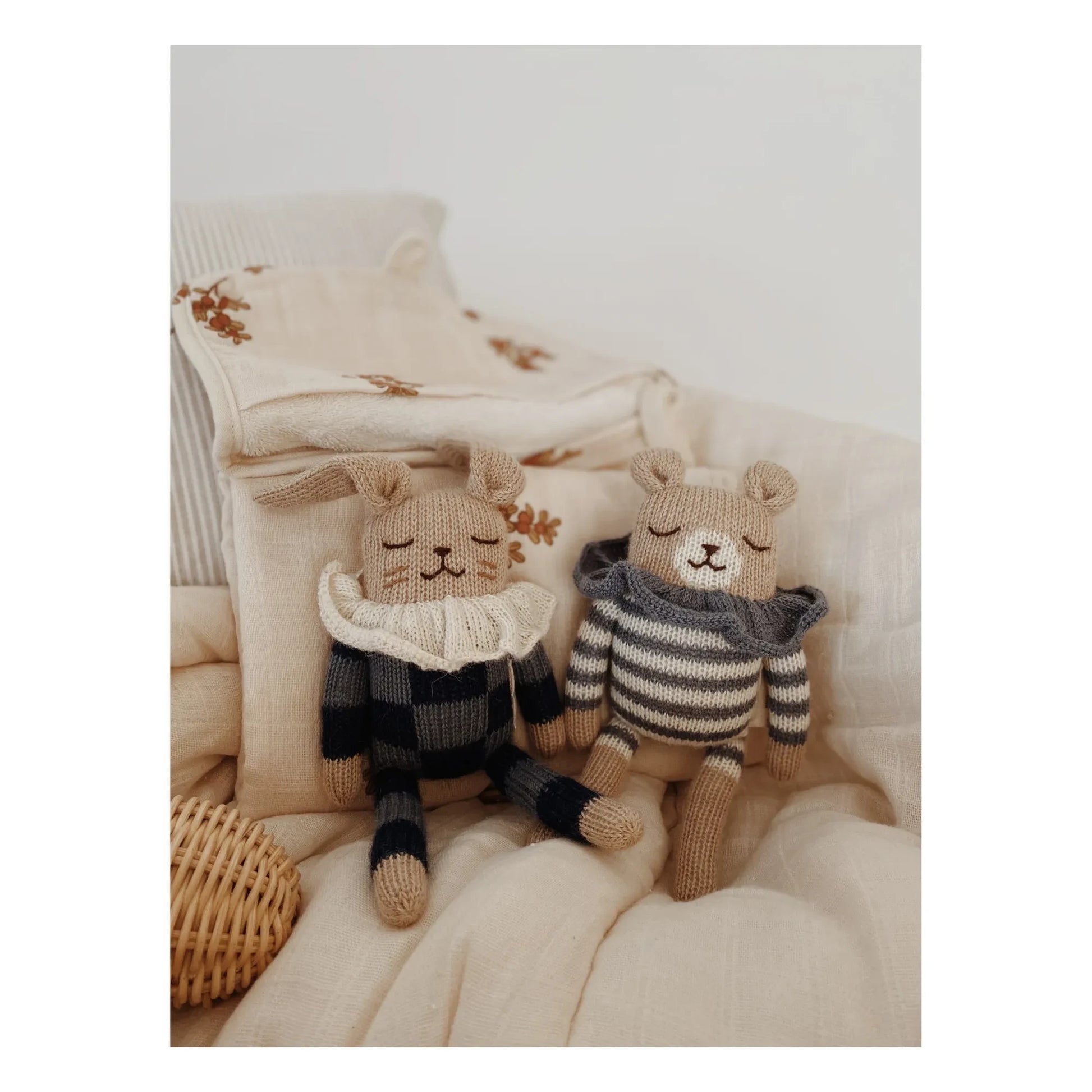 Main Sauvage - Teddy Bear Combihort | Blue