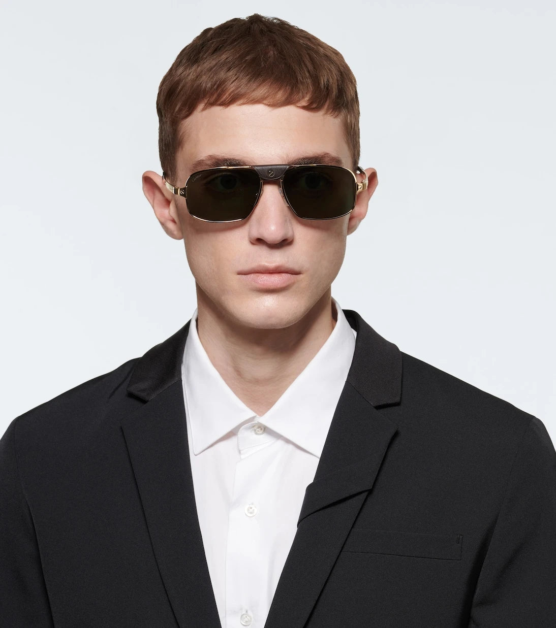 Cartier Eyewear Collection - Rectangle-frame acetate sunglasses