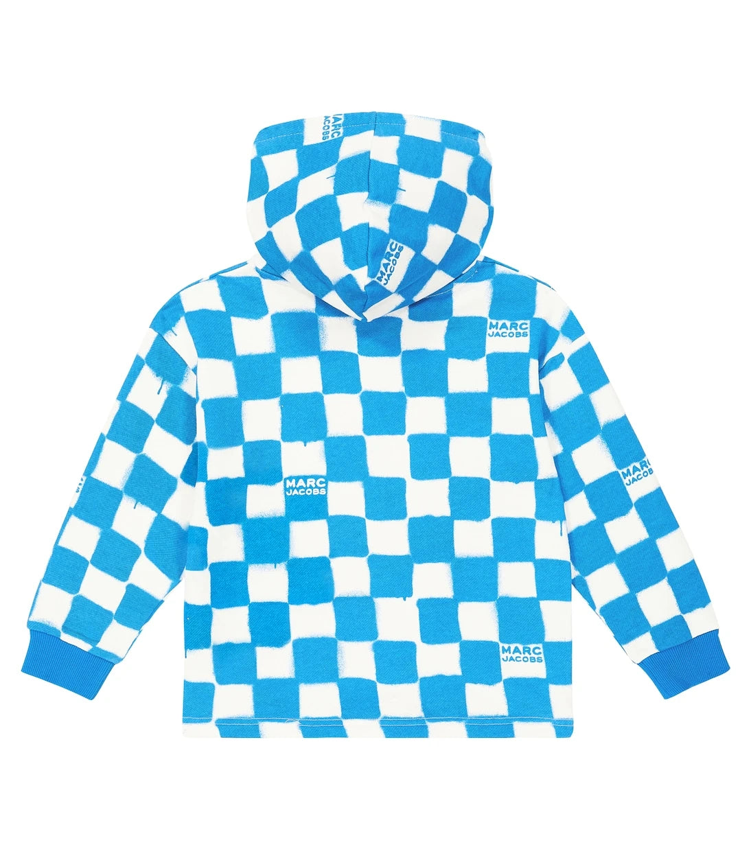 Marc Jacobs Kids - Checked cotton hoodie