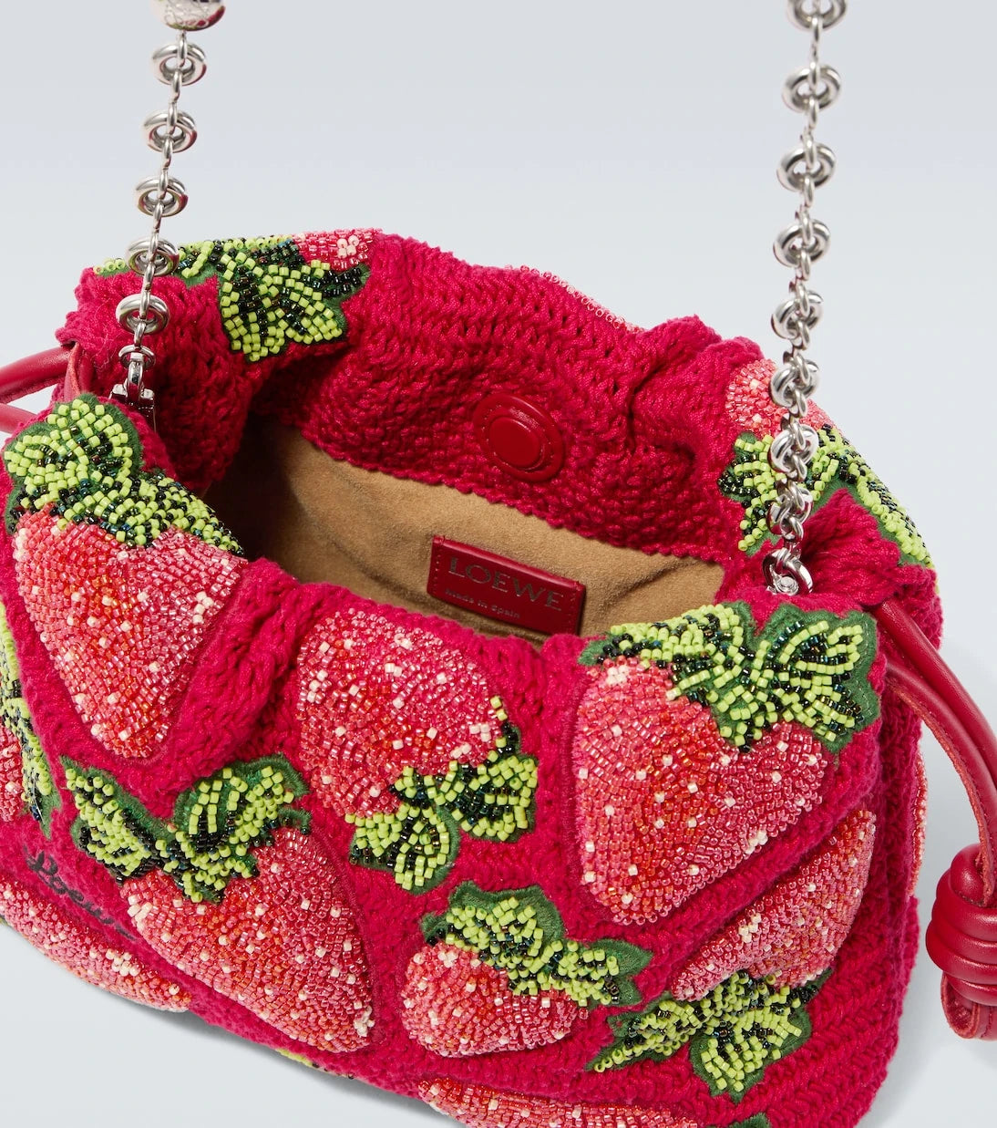 Loewe - Paula's Ibiza Flamenco Mini beaded clutch