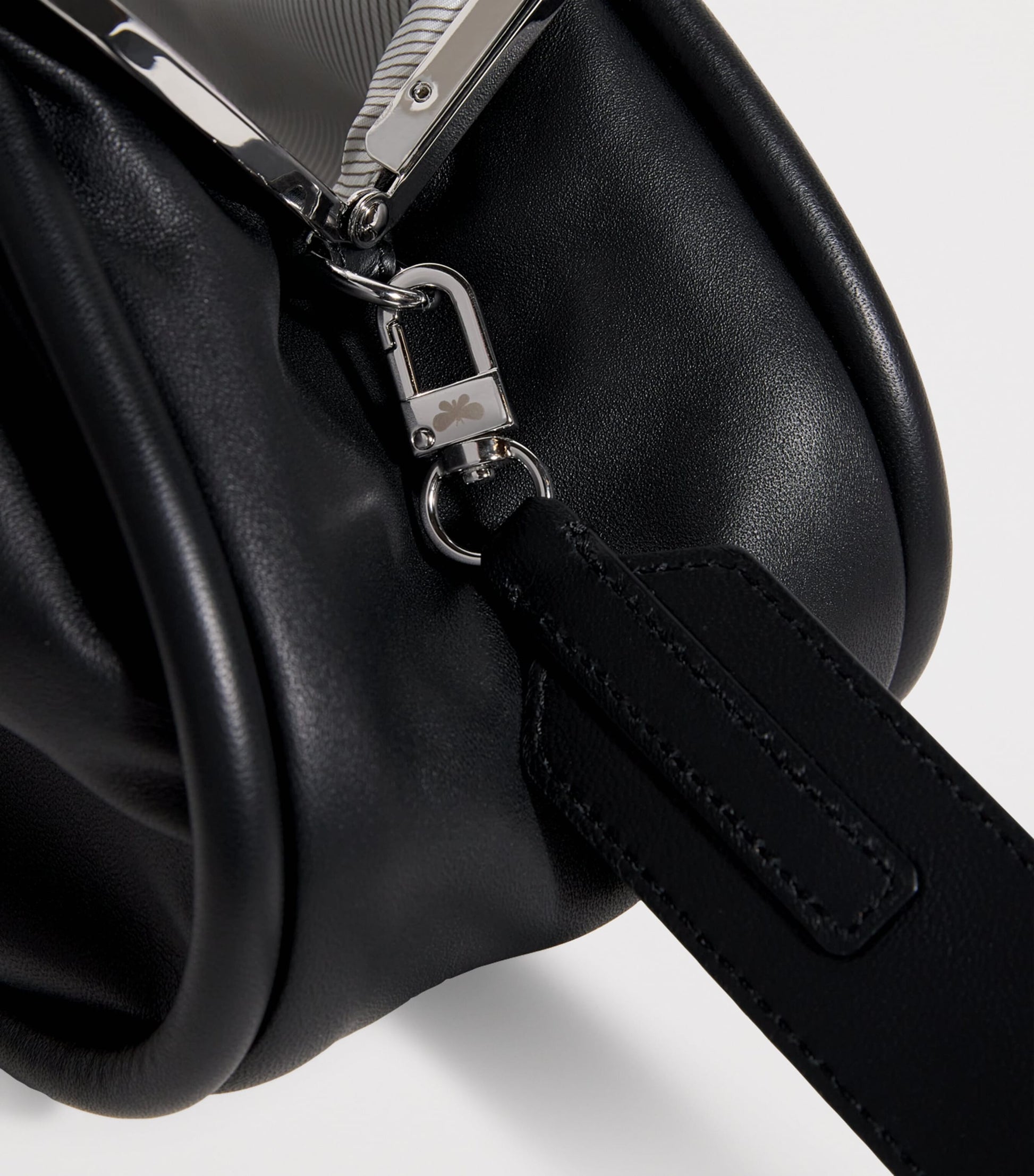 Medium Leather Pasticcino Clutch Bag