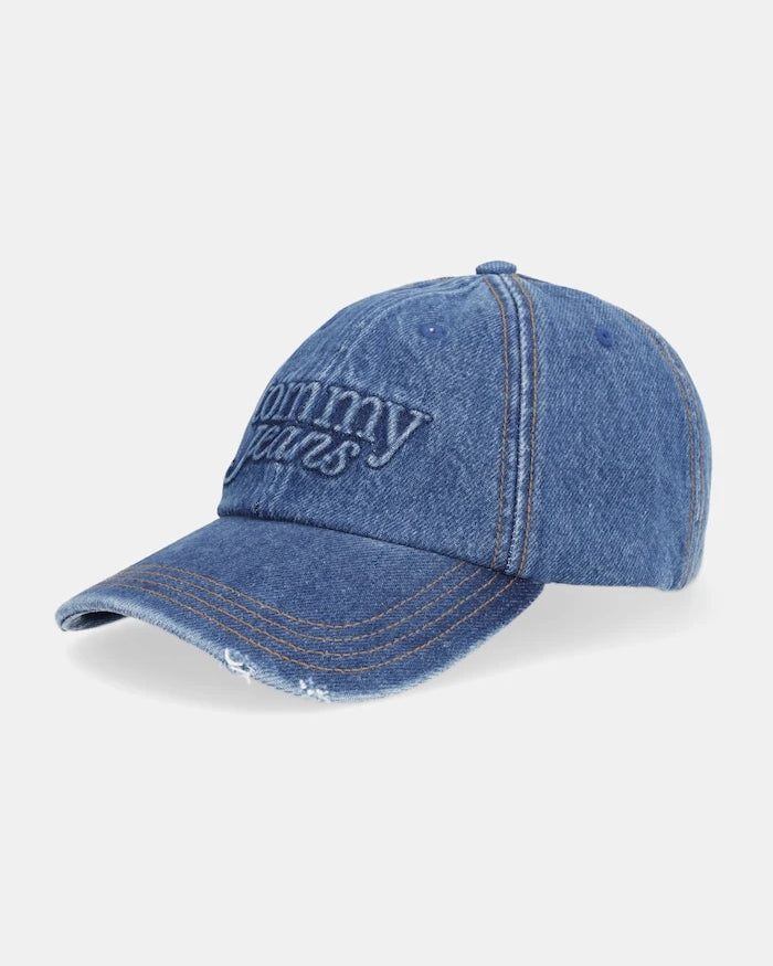 Памучна шапка с козирка Tommy Jeans
