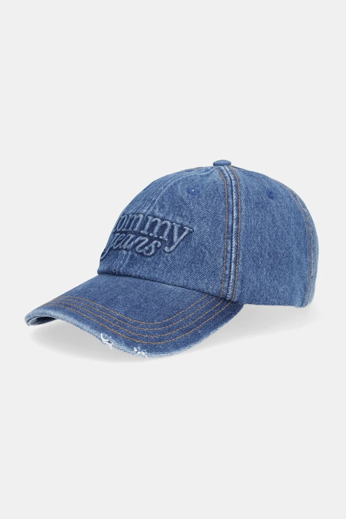 Памучна шапка с козирка Tommy Jeans