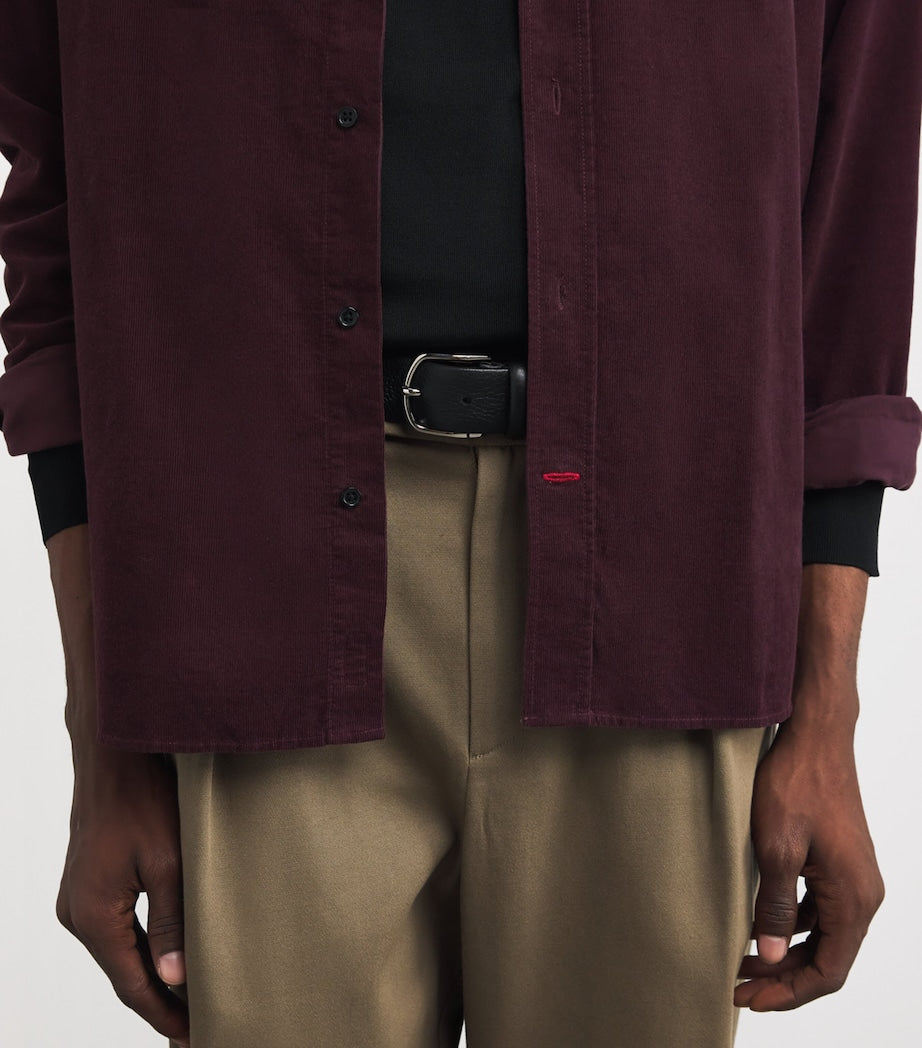 Red Mersey Corduroy Shirt