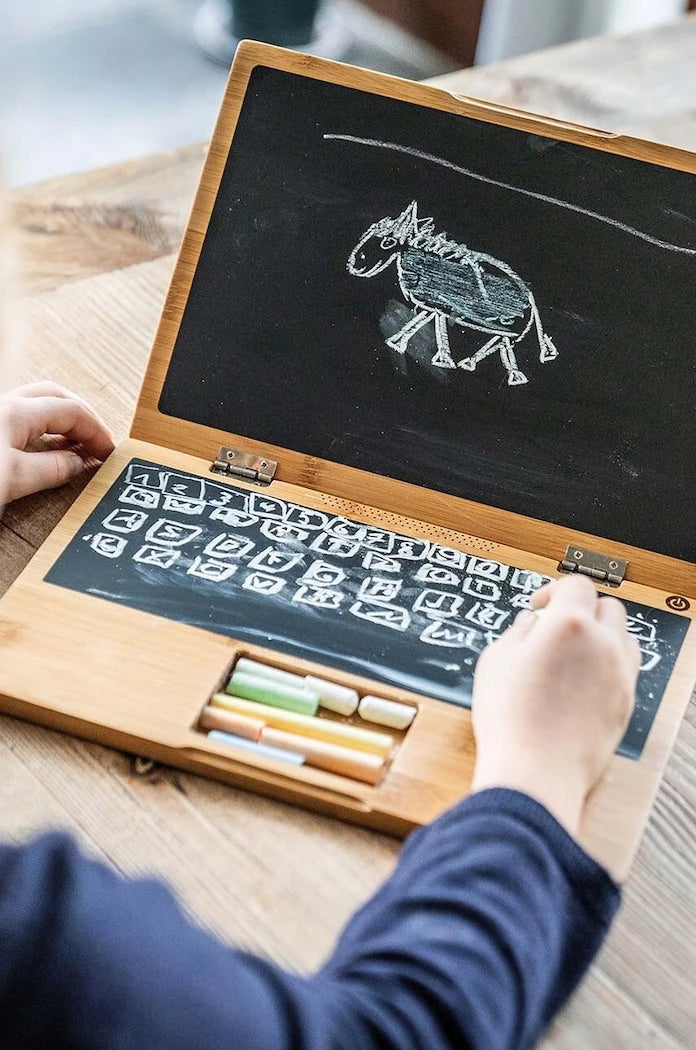 Дъска с тебешир Donkey Laptop I-Wood