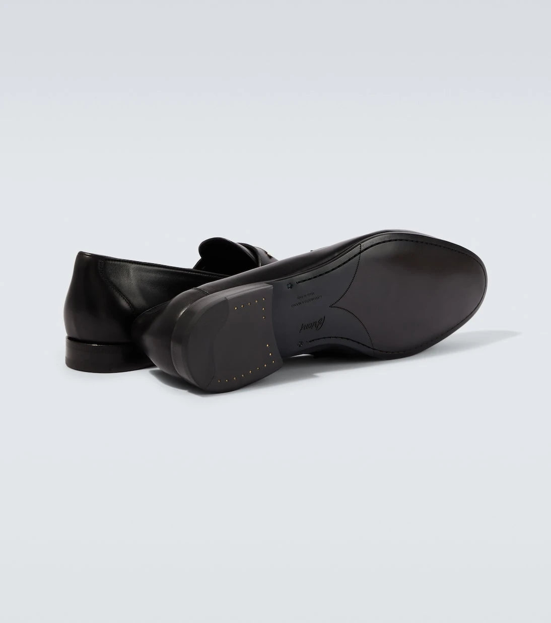 Brioni - Appia leather penny loafers