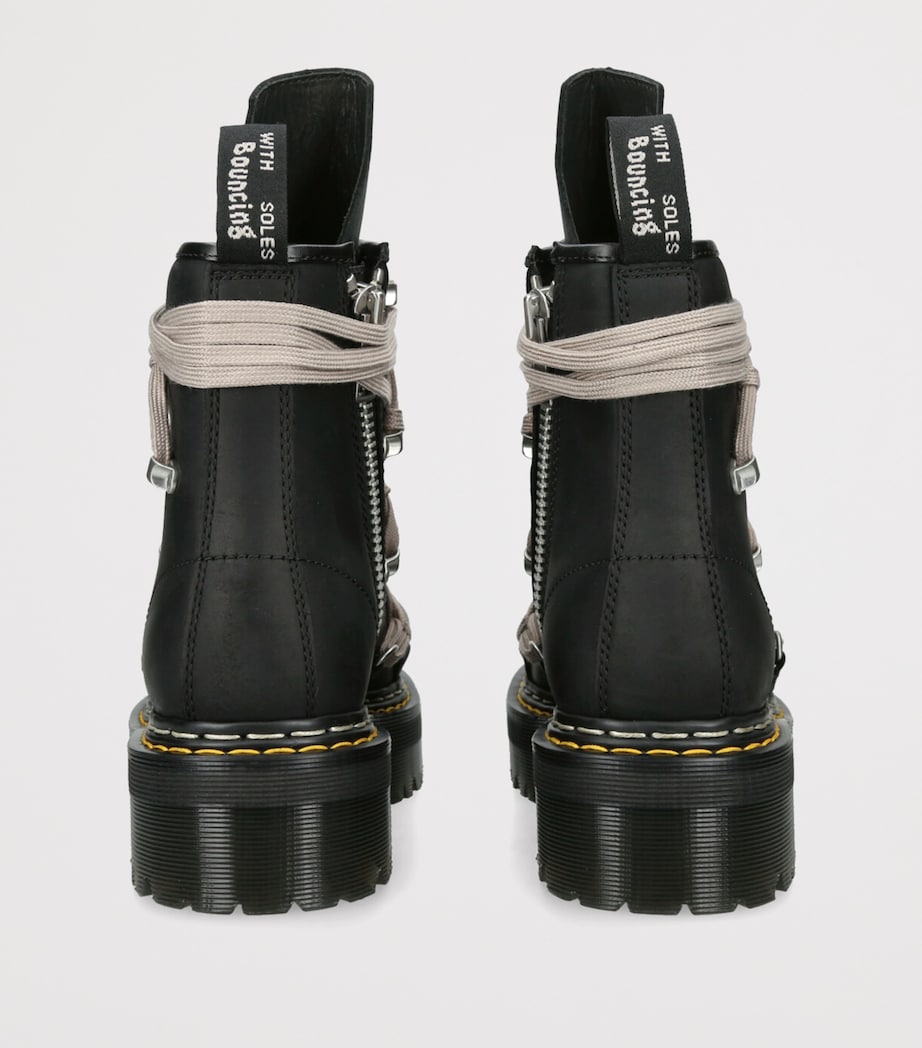 Rick Owens x Dr. Martens Quad Sole 1460 Megalace Boots