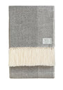Araminta Campbell Alpaca-Blend Woodland Inkcap Throw (150cm x 230cm)