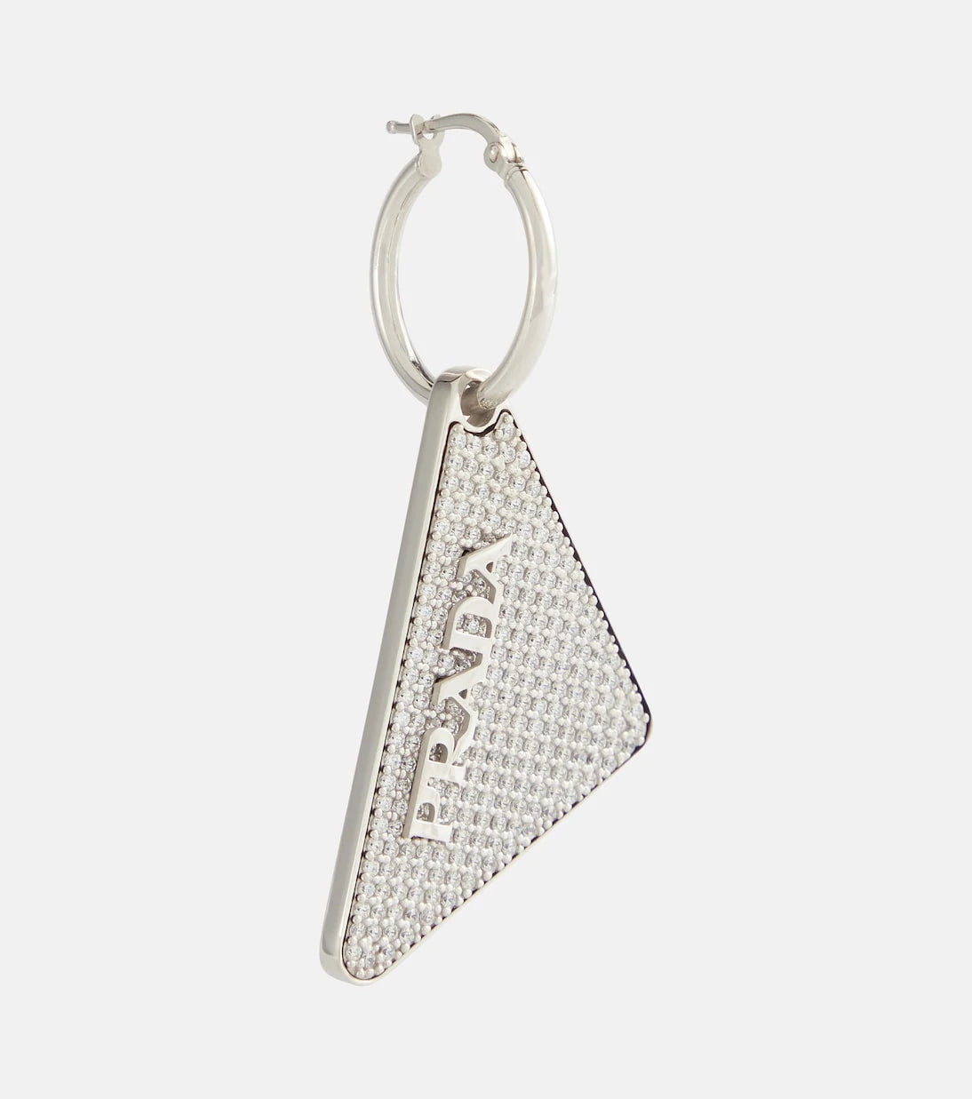 Prada - Logosu işlemeli tek küpe