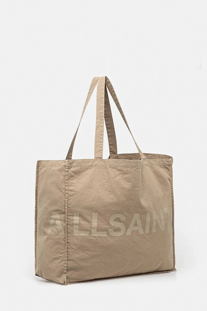 Памучна чанта AllSaints LARGE 46 x 42 x 19 c