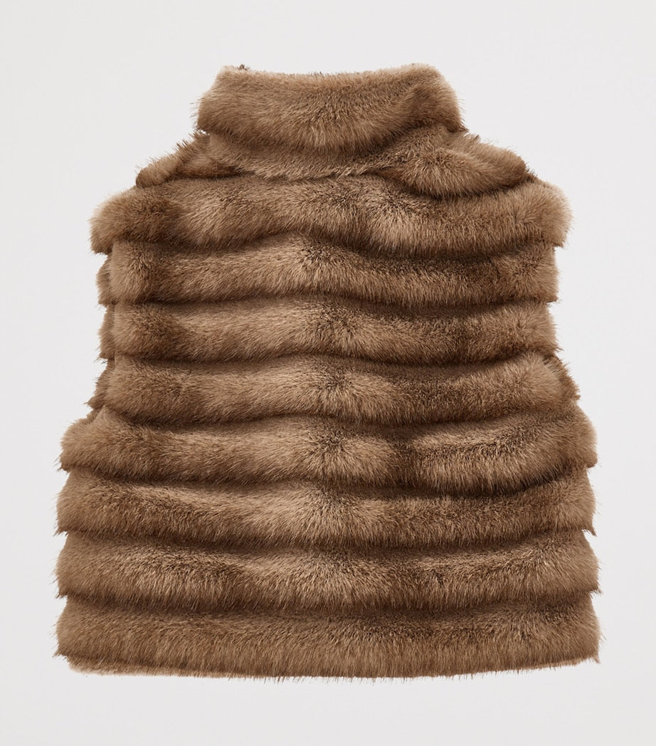 Faux Fur Gilet (8-11 Years)