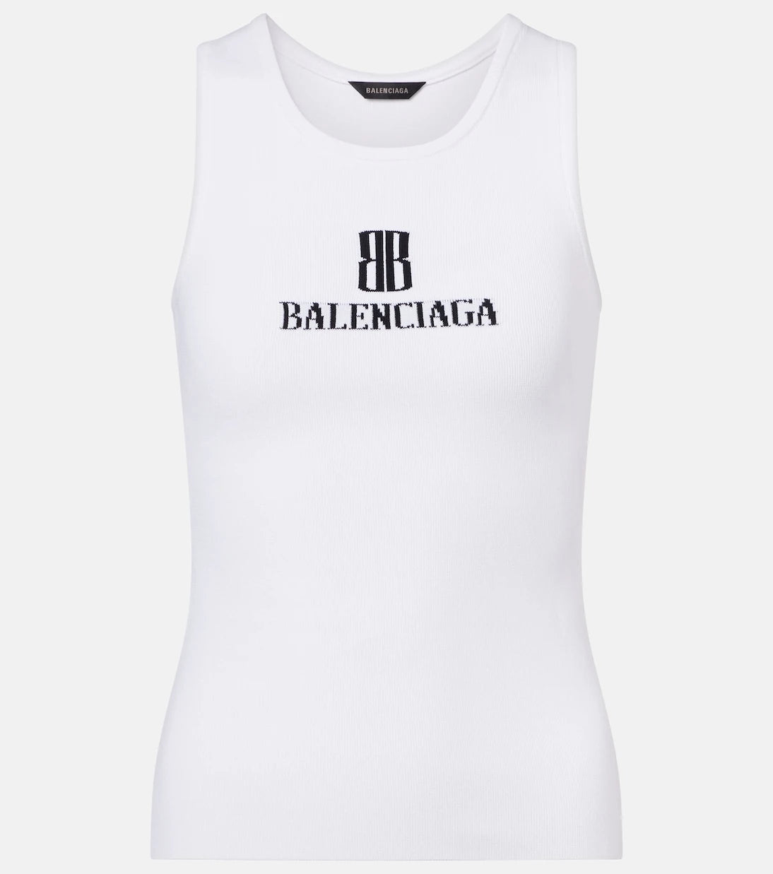 Balenciaga - توب بدون أكمام نانو بي بي المحبوك
