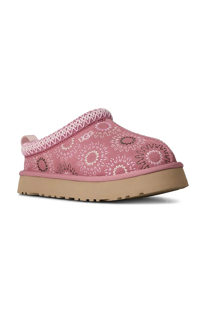 Çocuk Süet Terlik UGG TAZZ SUN STITCH