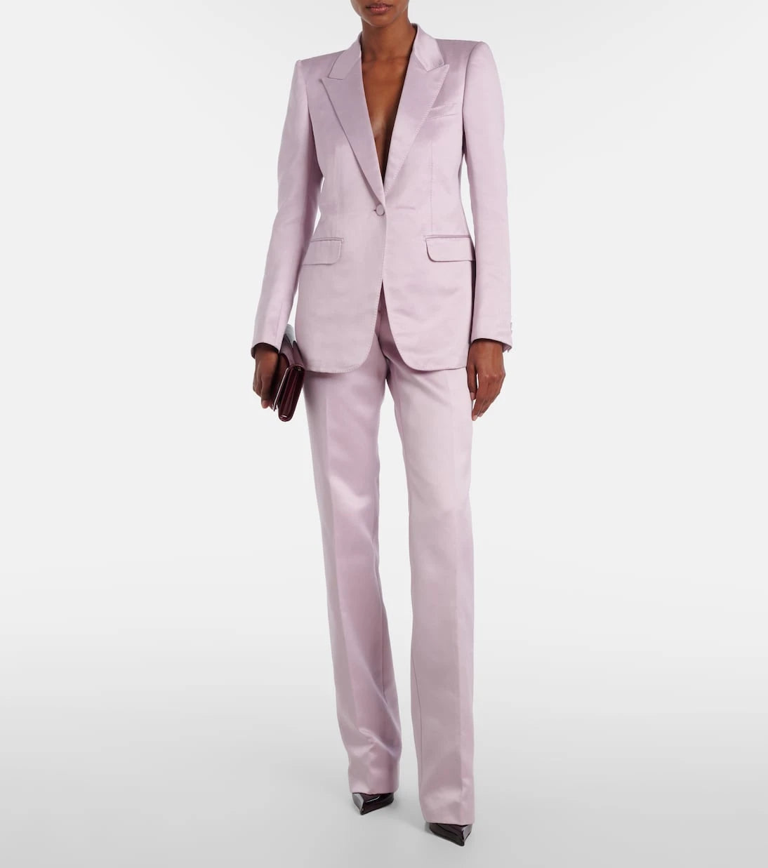 Tom Ford - Cotton and silk satin blazer