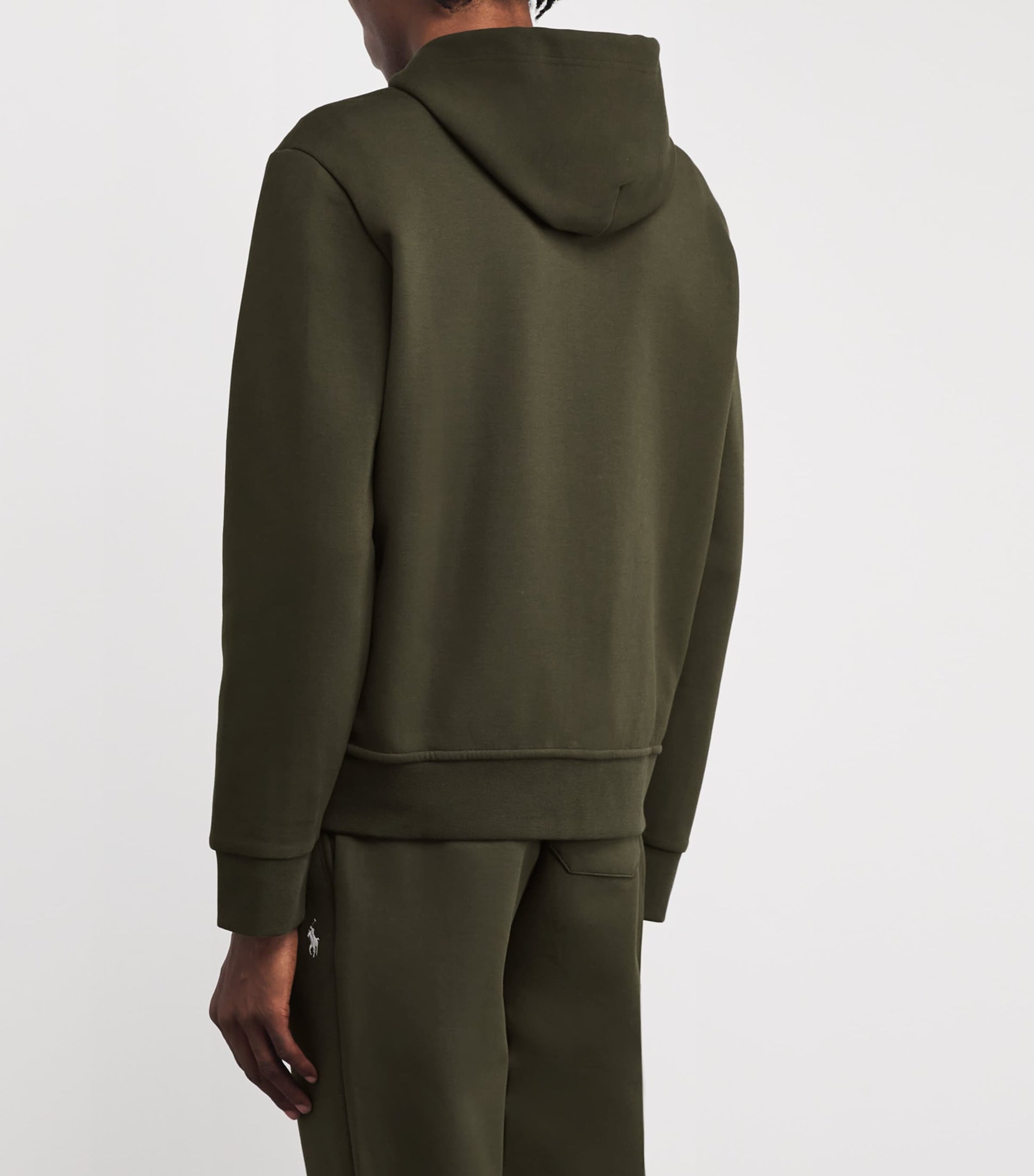 Polo Ralph Lauren Green Tech Knit Zip-Up Hoodie