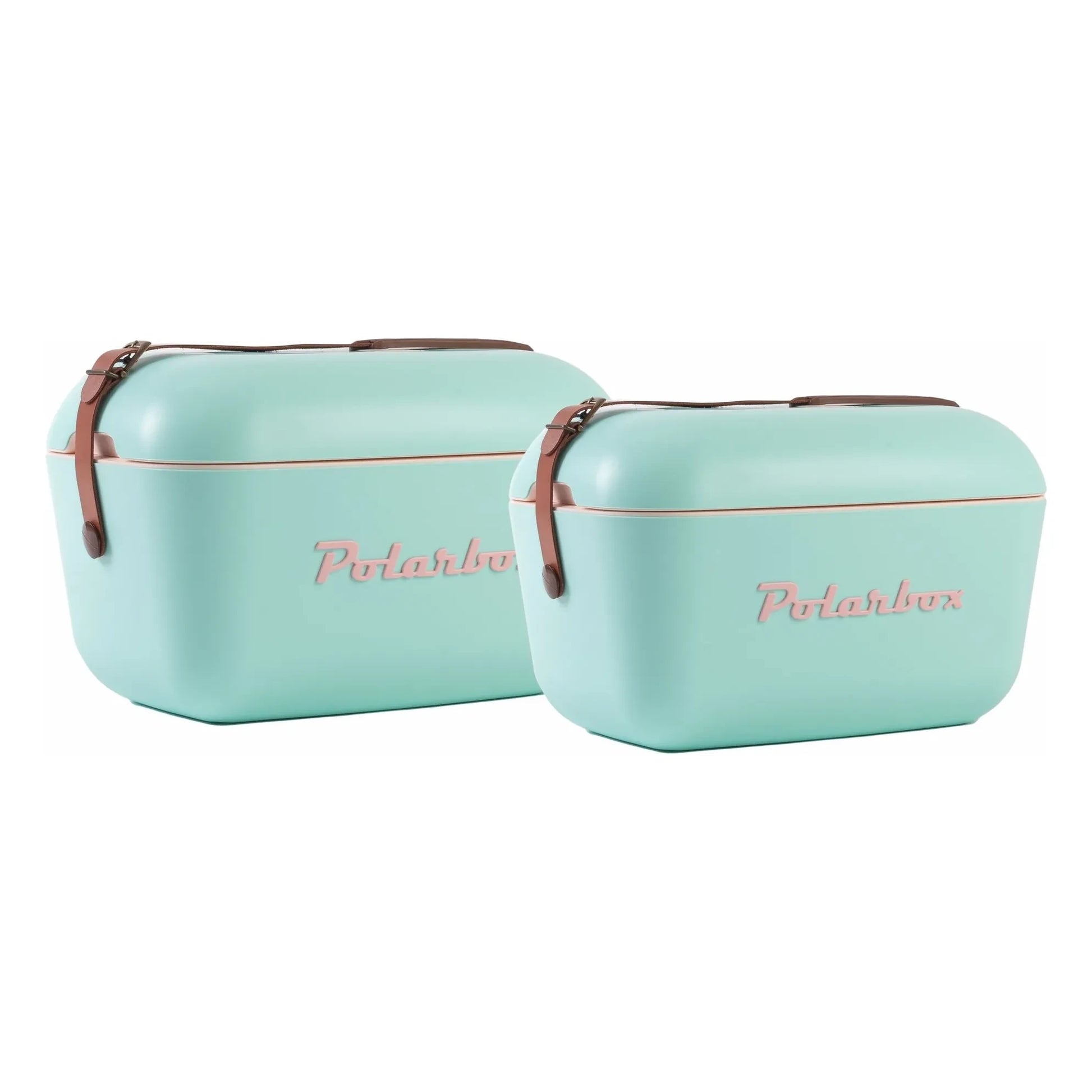 Polarbox - Cooler with coloured handle | Blue