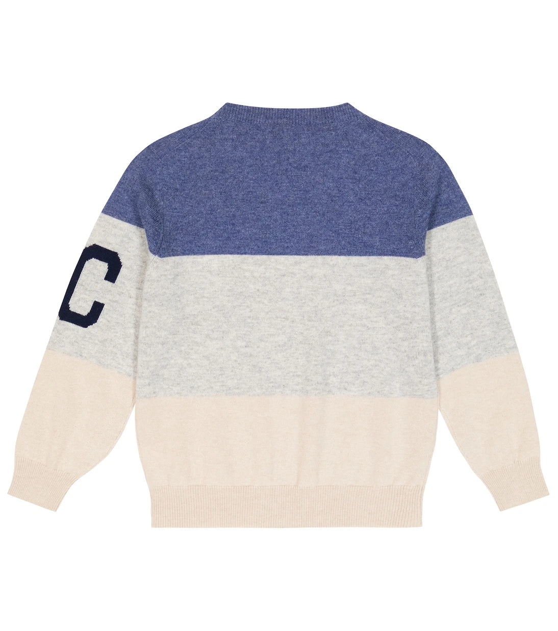 Brunello Cucinelli Kids - سترة كشمير مخططة