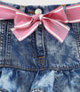 Chambray Bow-Detail Skirt (2-12 Years)