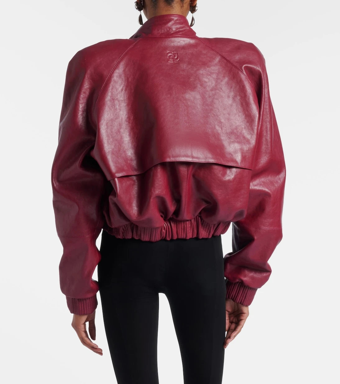 Magda Butrym - Cropped leather jacket