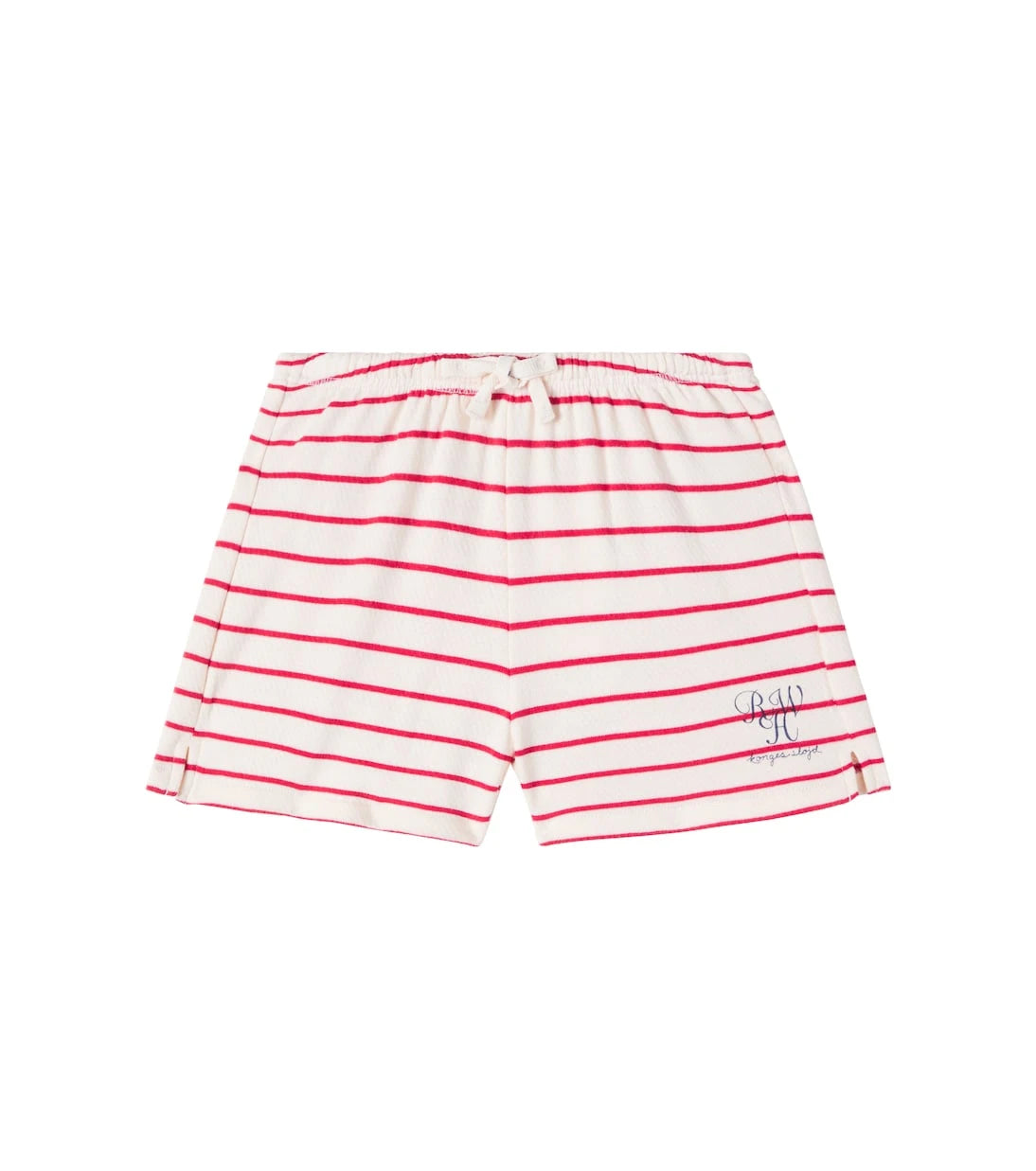 Konges Sløjd - Largo striped cotton jersey shorts