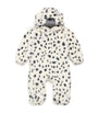MORI Faux-Fur Dalmatian Print All-in-One (0-24 Months)