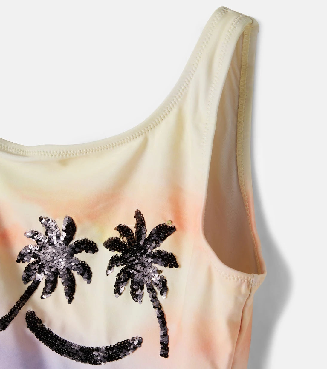 Molo - Nai one-shoulder tie-dye swimsuit