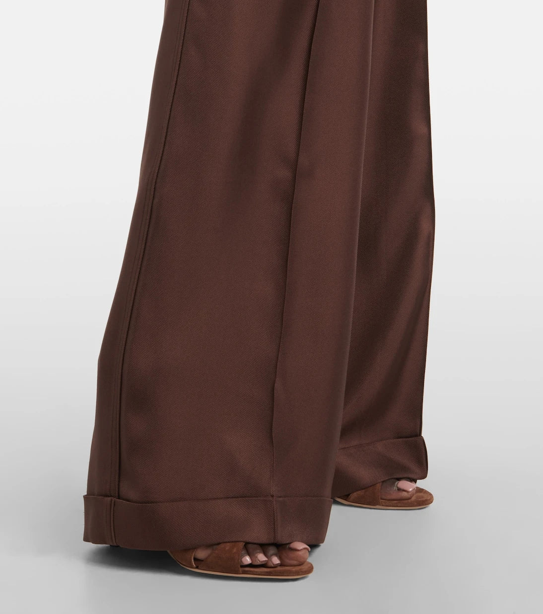 Tom Ford - Silk twill wide-leg pants