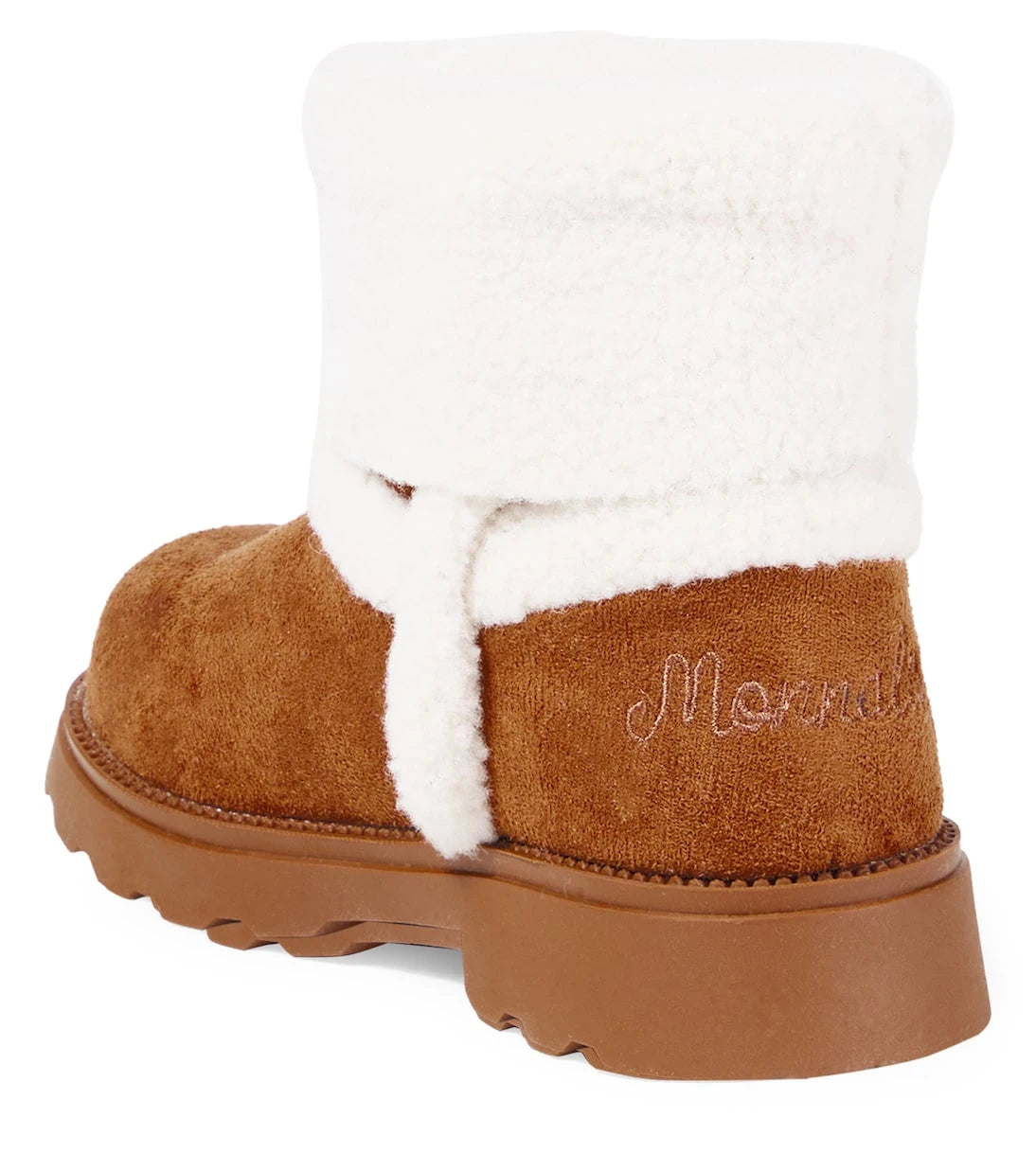 Monnalisa - Shearling-lined ankle boots